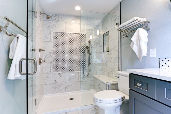 Shower Base Installation in Alexandria